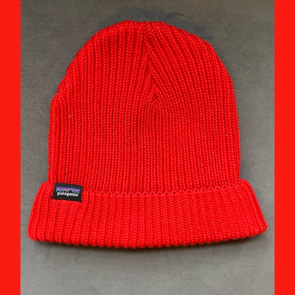 Patagonia Red Beanie